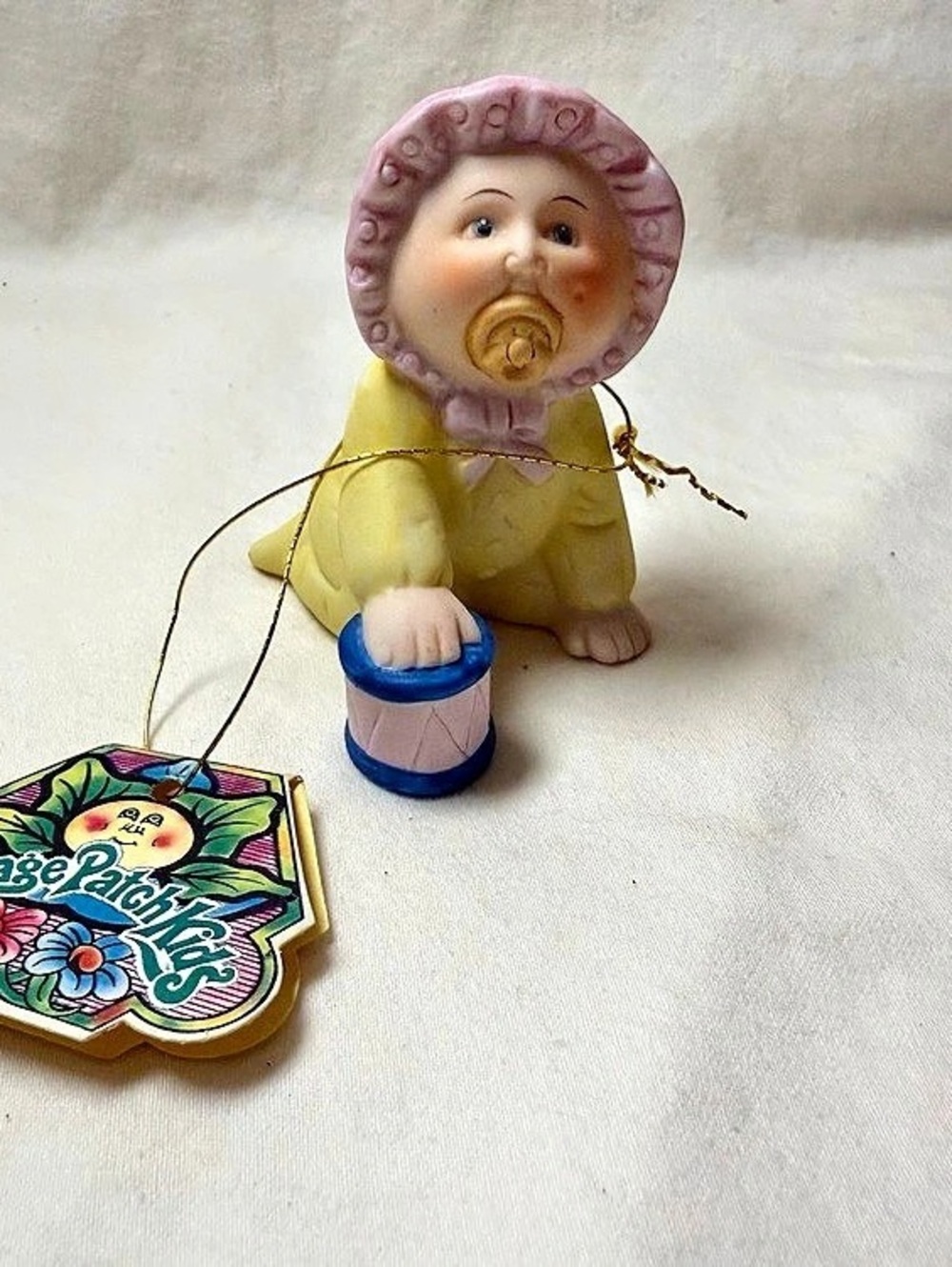 Cabbage Patch Kids Special Thoughts for Special People Baby with Drum Figurine